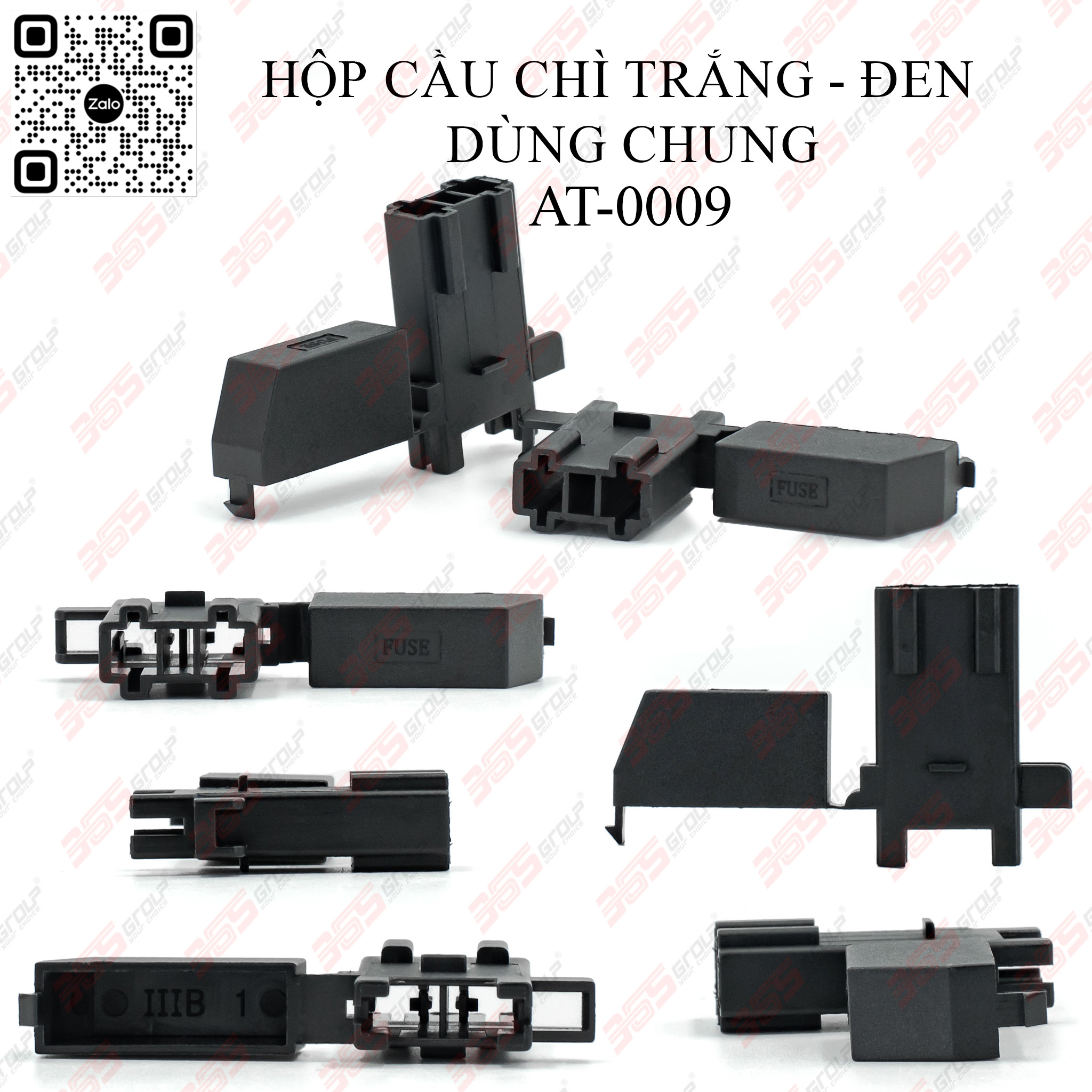 HỘP CẦU CHÌ TRẮNG/ĐEN DÙNG CHUNG AT-0009